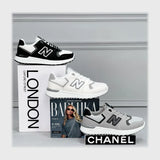 حذاء سنيكرز حريمى فوندي جلد إسكاي مستورد ونعل PVC حقن الوان متعددة جميع المواسم من ميلانو - 1697