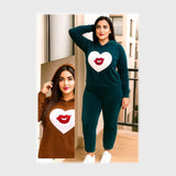 طقم بيجامة حريمي هايدي مستورد ألوان متعددة شتوي من إيه إل واي - 17534