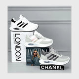 حذاء اسنيكرز حريمى فوندي جلد إسكاي مستورد ونعل PVC حقن الوان متعددة كل المواسم من ميلانو - 1776