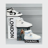 حذاء سنيكرز حريمى فوندي جلد إسكاي مستورد ونعل PVC حقن الوان متعددة جميع المواسم من ميلانو - 17911