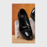 حذاء بانص رجالى فوندي PU اسكاي مستورد اسود جميع المواسم من إسكافي - 18