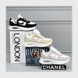 حذاء سنيكرز حريمى فوندي جلد إسكاي مستورد ونعل PVC حقن الوان متعددة جميع المواسم من ميلانو - 1921