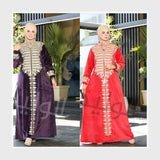 عباية إستقبال حريمي هايدي مستورد وش واحد تطريز الوان متعدده شتوي من ايه ال واي - 19520-16