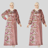 عباية إستقبال حريمي هايدي مستورد وش واحد تطريز الوان متعدده شتوي من ايه ال واي - 19520-17