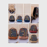 شنطه ظهر حريمى جلد الوان متعددة جميع المواسم من المتحف للشنط - 19665