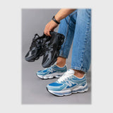 حذاء سنيكرز رجالى فوندي جلد إسكاي مستورد ونعل PVC حقن الوان متعددة جميع المواسم من اس تي - 2000-3