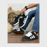 حذاء سنيكرز رجالى فوندي جلد إسكاي مستورد ونعل PVC حقن الوان متعددة جميع المواسم من لابتوب - 2029