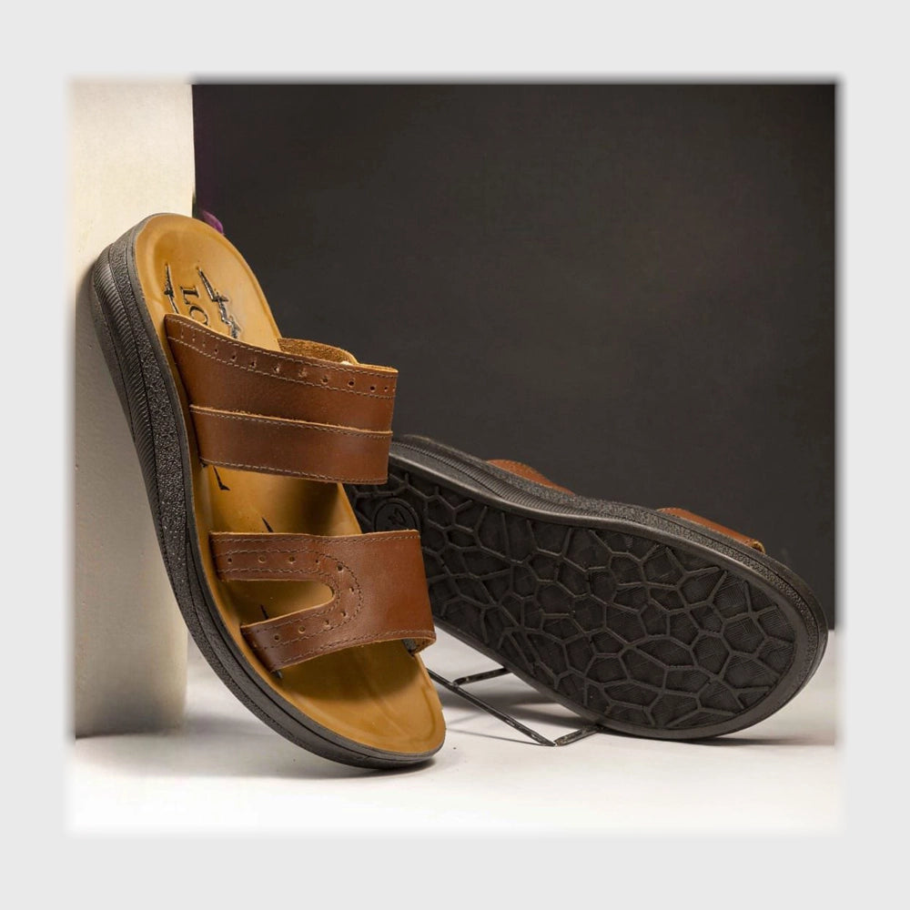 شبشب طبي رجالى جلد الوان متعددة Al-Mathaf Shoes من شوز ماركت - 206-BR