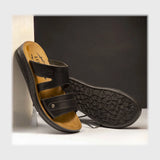 شبشب طبي رجالى جلد الوان متعددة Al-Mathaf Shoes من شوز ماركت - 207-BK
