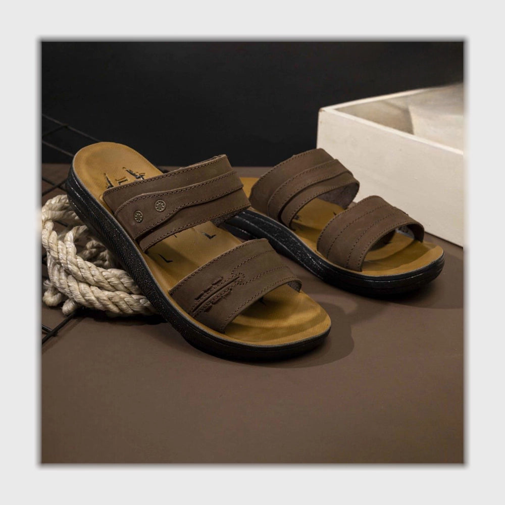 شبشب طبي رجالى جلد الوان متعددة Al-Mathaf Shoes من شوز ماركت - 208-LBR
