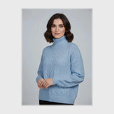 بلوفر هاي كول تريكو حريمي تريكو الوان متعددة شتوي من إم كيه إم فاشون - 2100