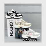 حذاء سنيكرز حريمى فوندي جلد إسكاي مستورد ونعل PVC حقن الوان متعددة جميع المواسم من ميلانو - 21201