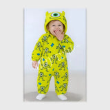 سالوبيت كورتي البعبع بكابيشوه اطفالي بولار مستورد اصفر شتوي من بيبي وايت - 2126