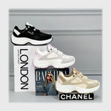 حذاء سنيكرز حريمى فوندي جلد إسكاي مستورد ونعل PVC حقن الوان متعددة جميع المواسم من ميلانو - 2169