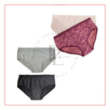 بانتي بريف مشجر من بوريل حريمى قطن/سباندكس; ألوان متنوعة