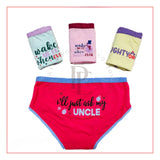 بانتي بريف مطبوع من بوريل حريمى قطن/سباندكس; ألوان متنوعة