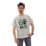 تيشيرت من تيندون رجالي رمادي