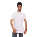 تيشيرت بولو من تيندون رجالي أبيض