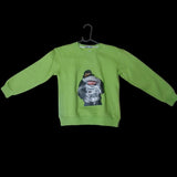 سويتشيرت رقبة دائرية و طباعة من تيندون أطفالي فسفوري