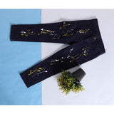 بنطلون جينز للجنسين رباعيه كحلي جميع المواسم من الحفار-kmb