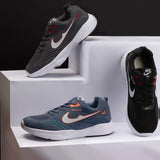 شنطة ظهر لاب توب 4 سوستة من الرواد رجالي ;ألوان متعددة