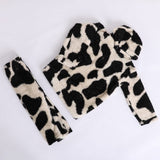 بيجامه بيتي اطفالي فرو الوان متعددة شتوي من ان جي -NN-6