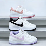 حذاء سنيكرز حريمى فوندي جلد إسكاي مستورد ونعل PVC حقن الوان متعددة جميع المواسم من كيو ار شوز-NK73