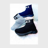 حذاء سنيكرز اطفالى فوندي جلد إسكاي مستورد ونعل PVC حقن الوان متعددة جميع المواسم من ال وحيد - L364