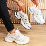 حذاء سنيكرز رجالى فوندي جلد إسكاي مستورد ونعل PVC حقن الوان متعددة جميع المواسم من ان ستايل-SR14