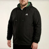 جاكيت رياضي بيج سايز طباعة رجالى وتر بروف سادة مبطن فولار الوان متعددة شتوي من تورنيدو - 44551