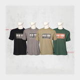 تيشرت مطبوع رجالي بسكوته الوان متعددة صيفي من اسامه تكس -6714