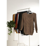 بلوفر أكمام طويلة حريمى تريكو; ألوان متعددة