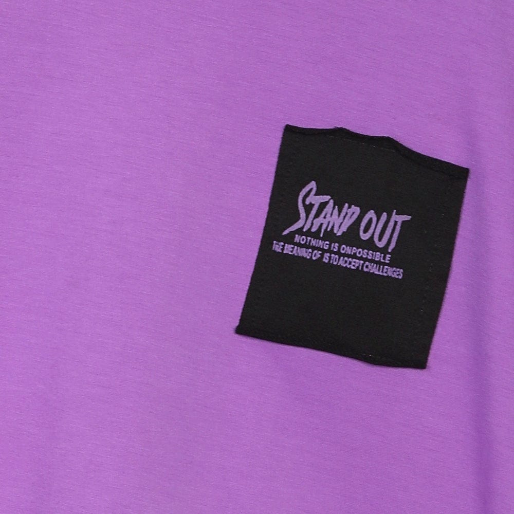 ترنج قطعتين تيشرت نص كم وشورت رجالي قطن ليكرا الوان متعددة صيفي من ازياء -pop-27