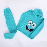 ترنج قطعتين بناتي فرو الوان متعددة شتوى من ازاء -pop-41