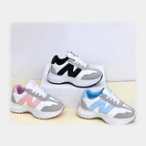 حذاء سنيكرز حريمى فوندي جلد إسكاي مستورد ونعل PVC حقن الوان متعددة جميع المواسم من كيو ار شوز-KH399