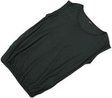 قميص بدون اكمام حريمي قطن زيتوني صيفي من ازياء -am-29