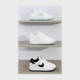 حذاء سنيكرز حريمى فوندي جلد إسكاي مستورد ونعل PVC حقن الوان متعددة جميع المواسم من كيو ار شوز-NK20