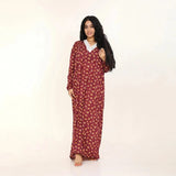 جلابيه كم بيتي حريمي الوان متعددة من او اي