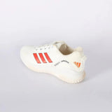 حذاء سنيكرز حريمى فوندي جلد إسكاي مستورد ونعل PVC حقن ابيض جميع المواسم من ازياء-h-39-7