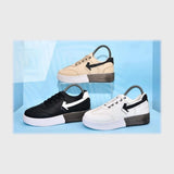 حذاء سنيكرز حريمى فوندي جلد إسكاي مستورد ونعل PVC حقن الوان متعددة جميع المواسم من آل وحيد-L-1014