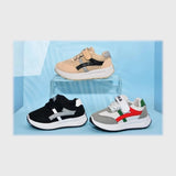 حذاء سنيكرز اطفالي الوان متعددة من الوحيد روك