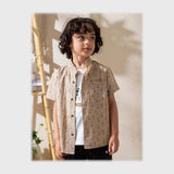 توينز قميص وتيشرت اولادي سوفت الوان متعددة صيفي من لارك ارت-8877-G