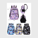 شنطة ظهر اولادي - بناتي ووتر برووف مستورد ظهر ألوان متعددة صيفي من إس إم - JX2218