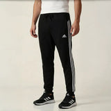 بنطلون رياضي طباعة رجالى قطن ميلتون محترم اسود شتوي من تورنيدو - 11303