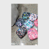 شنطة ظهر أولادي - بناتي كابتونة مستورد ألوان متعددة من نور الهدى - 37