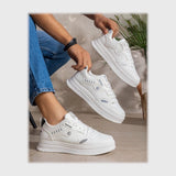 حذاء سنيكرز رجالى فوندي جلد إسكاي مستورد ونعل PVC حقن الوان متعددة جميع المواسم من إس آند كيه يويو ميكس - z-1133n