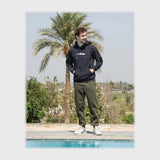 طقم ترينج تيشرت كابيشوة وبنطلون اولادي سمر ميلتون ليكرا الوان متعددة شتوي من فورما - 26117-b