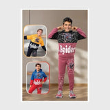 طقم بيجامة أطفالي بلوش ألوان متعددة شتوي من إيه إل واي - 13055