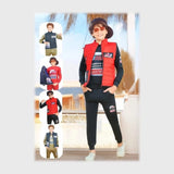 طقم 3 قطع أطفالي تك فلير مستورد وبامب وووتر برووف مستورد ألوان متعددة شتوي من إيه إل واي - 210698