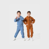 ترنج قطعتين اولادي اولادي قطيفة مضلع مستوردة الوان متعددة شتوي من لارك ارت - 1020